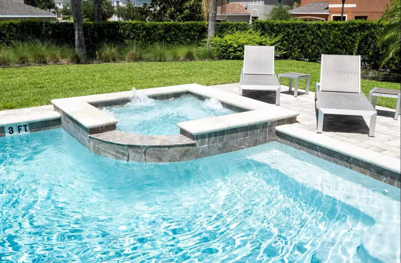 Encore family retreat pool